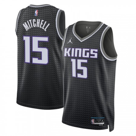 Dres Sacramento Kings Davion Mitchell 15 Jordan 2022-23 Statement Edition Crno Swingman